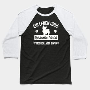 Yorkshire terrier Baseball T-Shirt